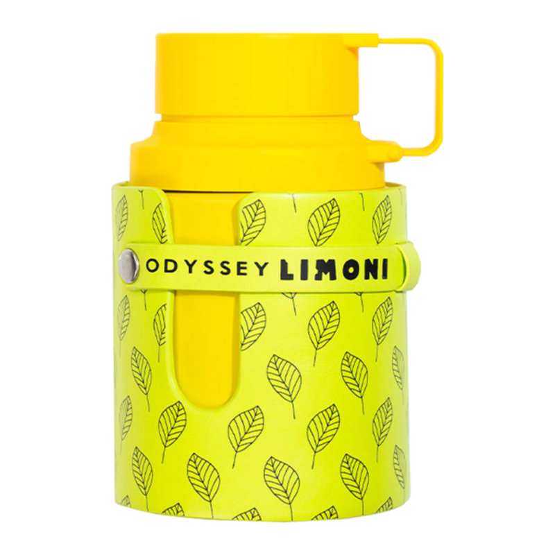 Frasco do perfume Odyssey Limoni Fresh Edition Armaf Edp 100ml masculino, família aquático e cítrico.