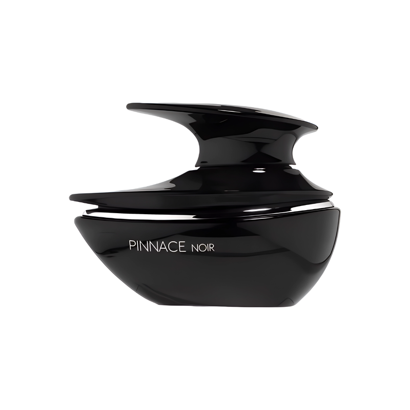 Frasco do perfume Perfume Pinnace Noir French Avenue 100ml EDP Masculino, família amadeirado e âmbar.