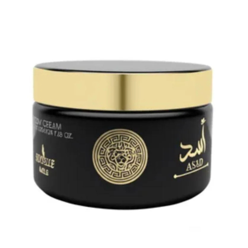 Frasco do perfume Hidratante Corporal Asad 200 GR Isabelle La Belle - Pote, família amadeirado e âmbar.