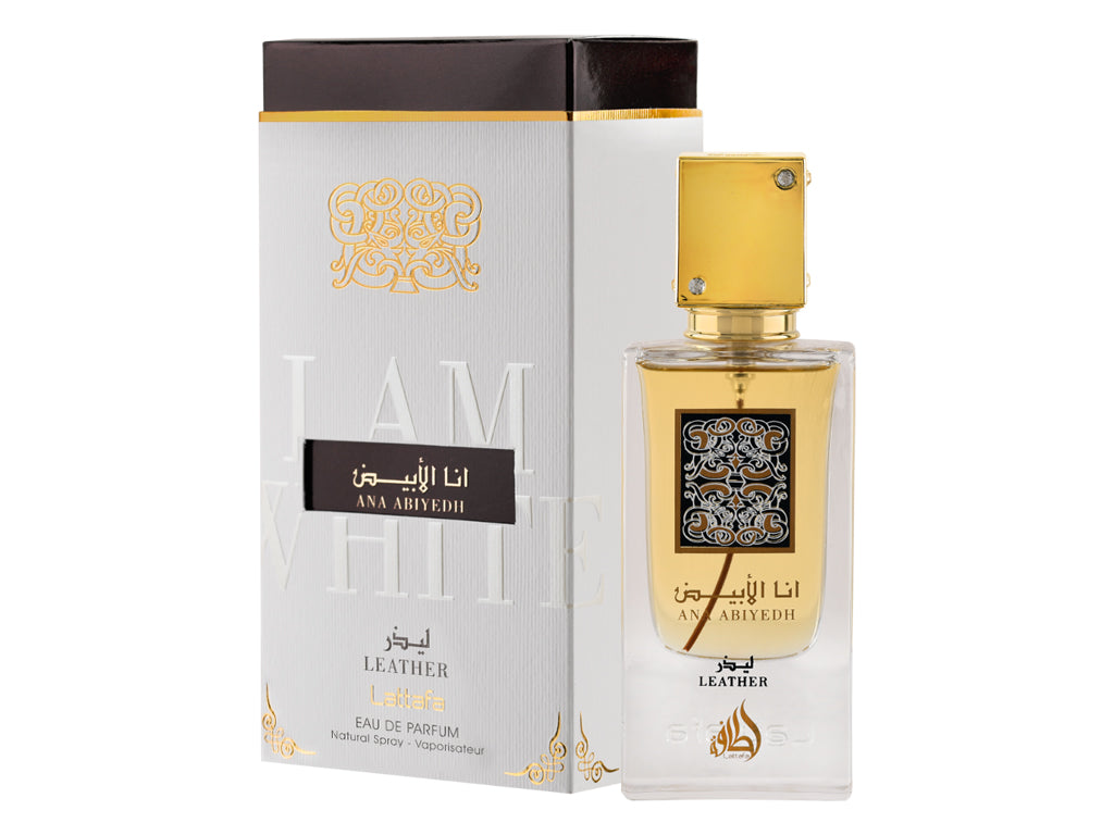 Perfume Árabe Ana Abiyedh Leather Lattafa 60ml EDP Unissex