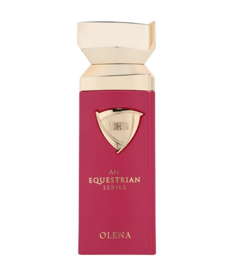 Frasco do perfume Olena An Equestrian Series French Avenue Eau de Parfum 100ml Feminino, família floral e d.