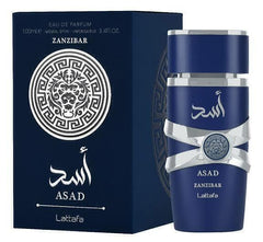 Perfume Árabe Asad Zanzibar Lattafa 100ml EDP Masculino
