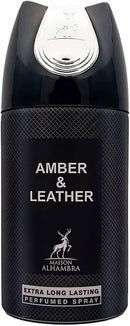 Amber & Leather 250ml Maison AL Hambra Perfume Corporal