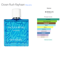 Rayhaan Ocean Rush Eau de Parfum 100ml Masculino