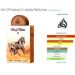 Perfume Árabe Art of Nature II Lattafa 100ml EDP Unisex