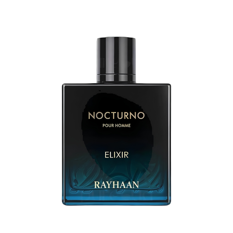 Perfume Árabe Nocturno Elixir Rayhaan 100ml EDP Amadeirado
