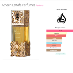 Perfume Árabe Atheeri Lattafa 100ml EDP Feminino
