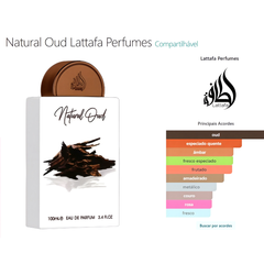 Natural Oud Lattafa Eau De Parfum 100ml
