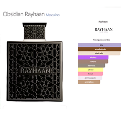 Perfume Árabe Obsidian Rayhaan 100ml EDP