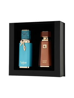 Perfume Árabe French Avenue Dusk Till Dawn Vulcan Feu 100ml + Liquid Brun 100ml
