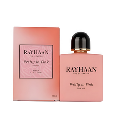 Perfume Árabe Pretty In Pink Rayhaan 100ml EDP Feminino