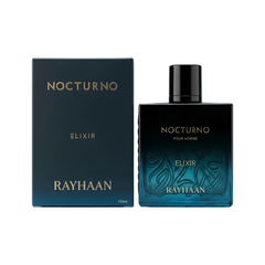 Perfume Árabe Nocturno Elixir Rayhaan 100ml EDP Amadeirado