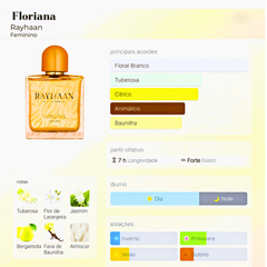 Rayhaan Floriana Eau de Parfum 100ml Feminino