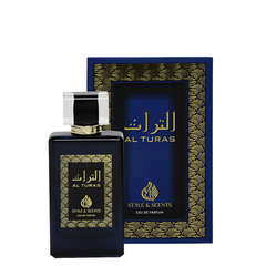 Perfume Árabe Al Turas Style & Scents 100ml EDP Unissex