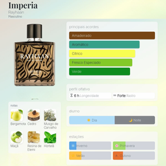 Rayhaan Imperia Pour Home Eau de Parfum 100ml Masculino