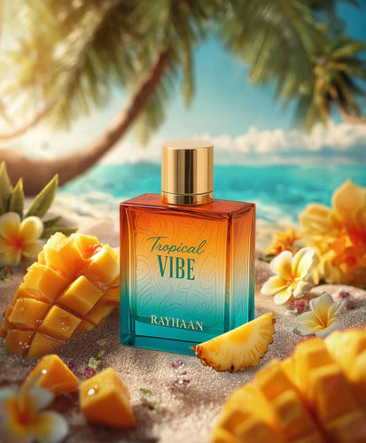 Perfume Árabe Tropical Vibe Rayhaan 100ml EDP Unissex Floral