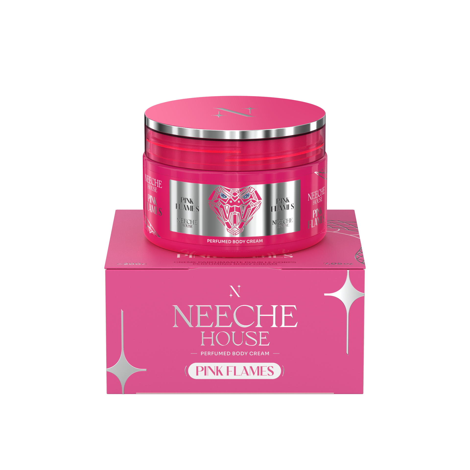 Hidratante Corporal Pink Flames 200ml - Neeche House