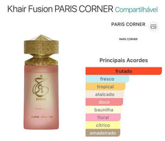 Khair Fusion Paris Corner Eau De Parfum 100ml