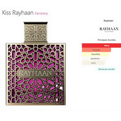 Perfume Árabe Kiss Rayhaan 100ml EDP Unissex