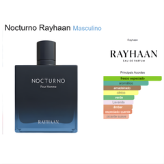 Rayhaan Nocturno Eau de Parfum 100ml Masculino