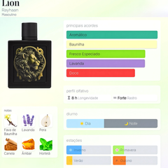 Rayhaan Lion Eau de Parfum 100ml Masculino
