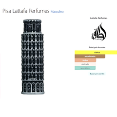 Pisa Lattafa Eau De Parfum 100ml Masculino