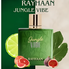 Perfume Árabe Jungle Vibe Rayhaan 100ml EDP Unissex