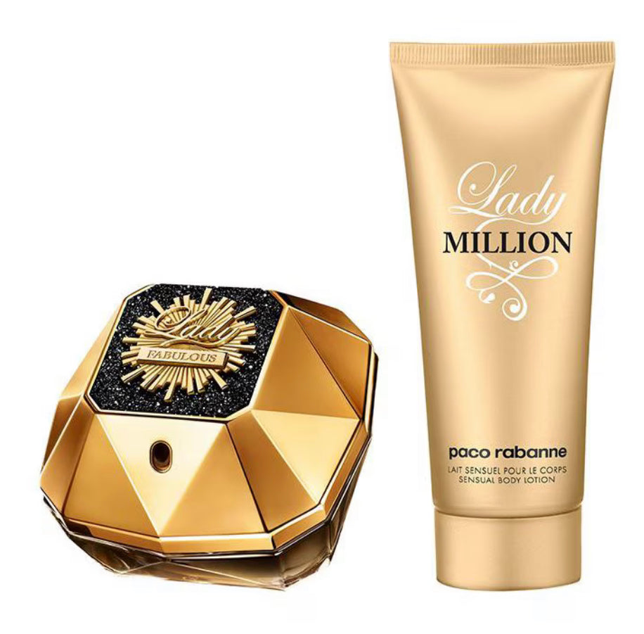 Paco Rabanne Lady Million Fabulous Eau De Parfum 80ml + Loção Feminino