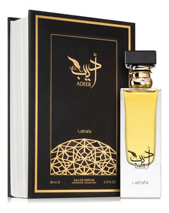 Adeeb Lattafa Eau De Parfum 80ml Unisex