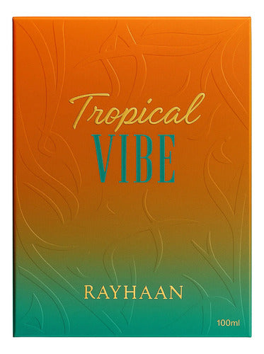 Perfume Árabe Tropical Vibe Rayhaan 100ml EDP Unissex Floral