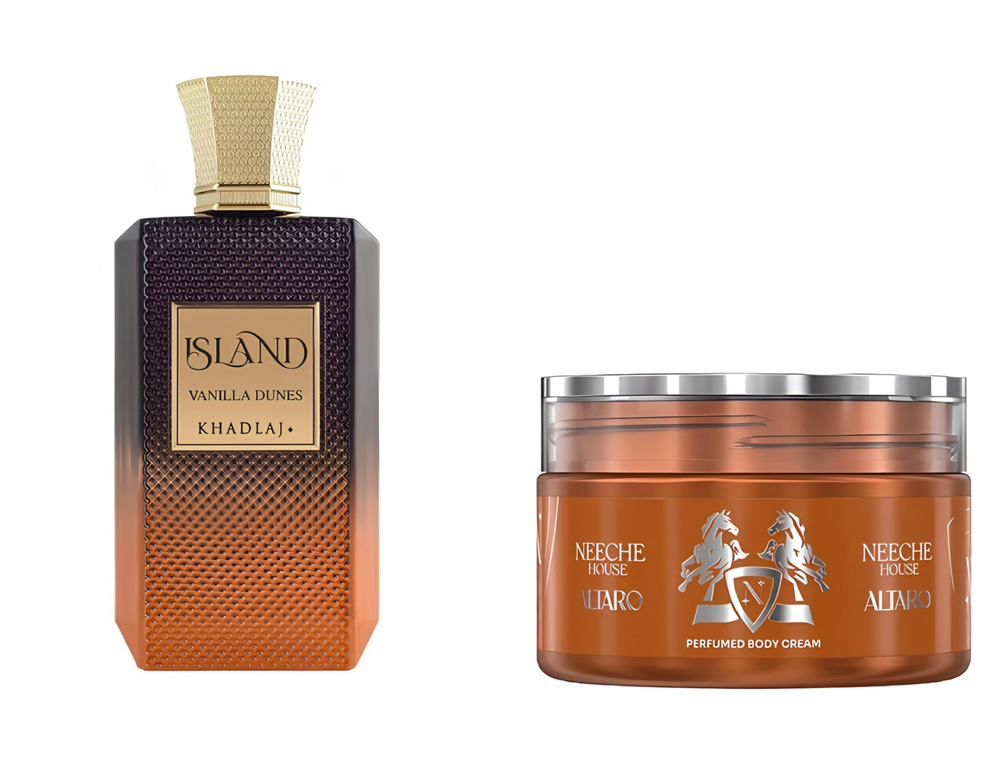 Kit Dia dos Namorados — Island Vanilla Dunes + Hidratante Altaro
