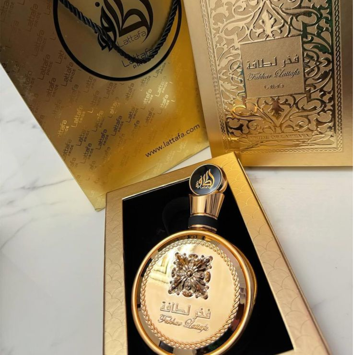 Fakhar Lattafa Gold Eau De Parfum 100ml Masculino