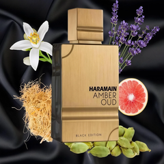 Perfume Árabe Amber Oud Black Al Haramain 60ml EDP