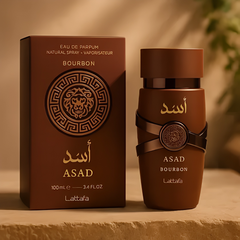 Perfume Árabe Asad Bourbon Lattafa 100ml EDP Unissex