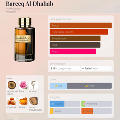 Perfume Árabe Bareeq Al Dhahab Al Wataniah 100ml EDP