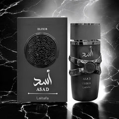 Perfume Árabe Asad Elixir Lattafa 100ml EDP Masculino