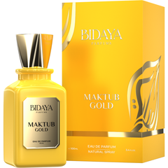 Perfume Árabe Maktub Gold Bidaya 100ml Eau De Parfum Unissex