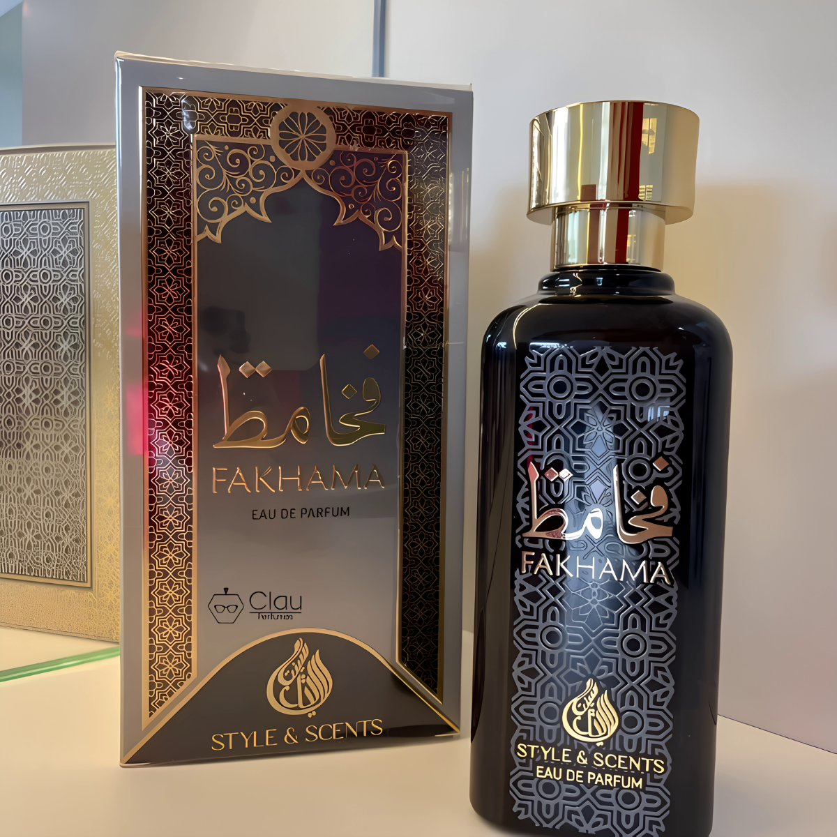 Perfume Árabe Fakhama Style & Scent 100ml EDP Amadeirado