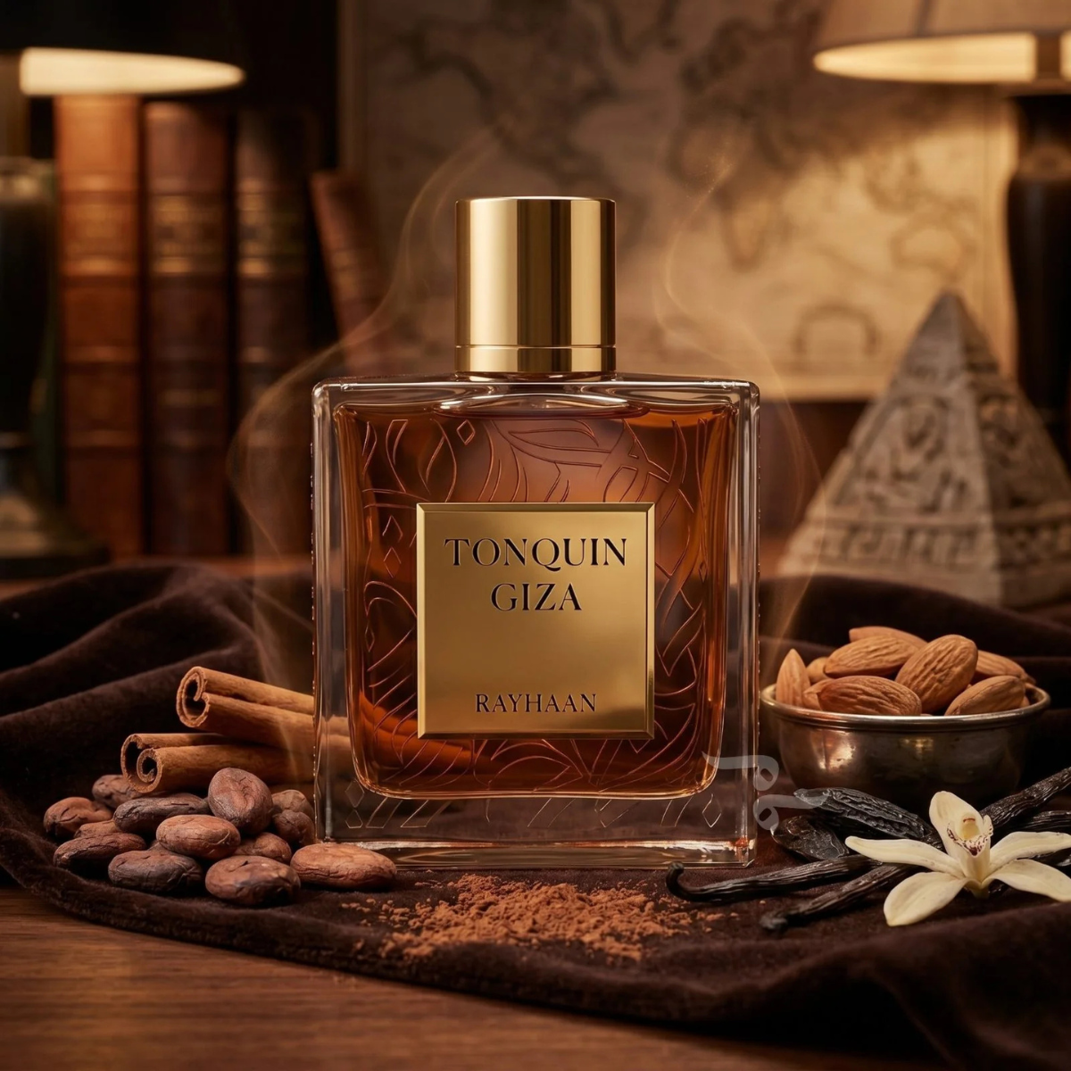 Perfume Árabe Tonquin Giza Rayhaan 100ml EDP Unissex