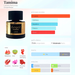 Tamima Lattafa Eau De Parfum 100ml Feminino