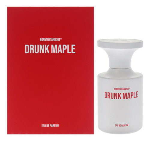 Frasco do perfume Perfume Drunk Maple Born To Stand Out 100ml EDP Unissex, família amadeirado e âmbar.
