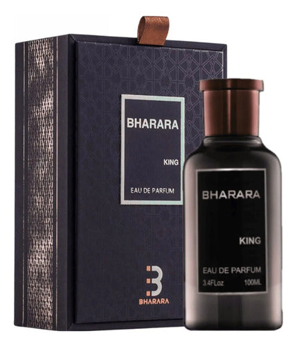 Perfume Árabe King Bharara 100ml EDP Amadeirado Masculino