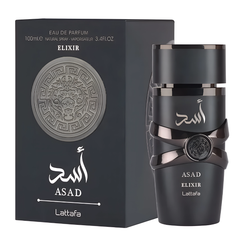 Perfume Árabe Asad Elixir Lattafa 100ml EDP Masc.