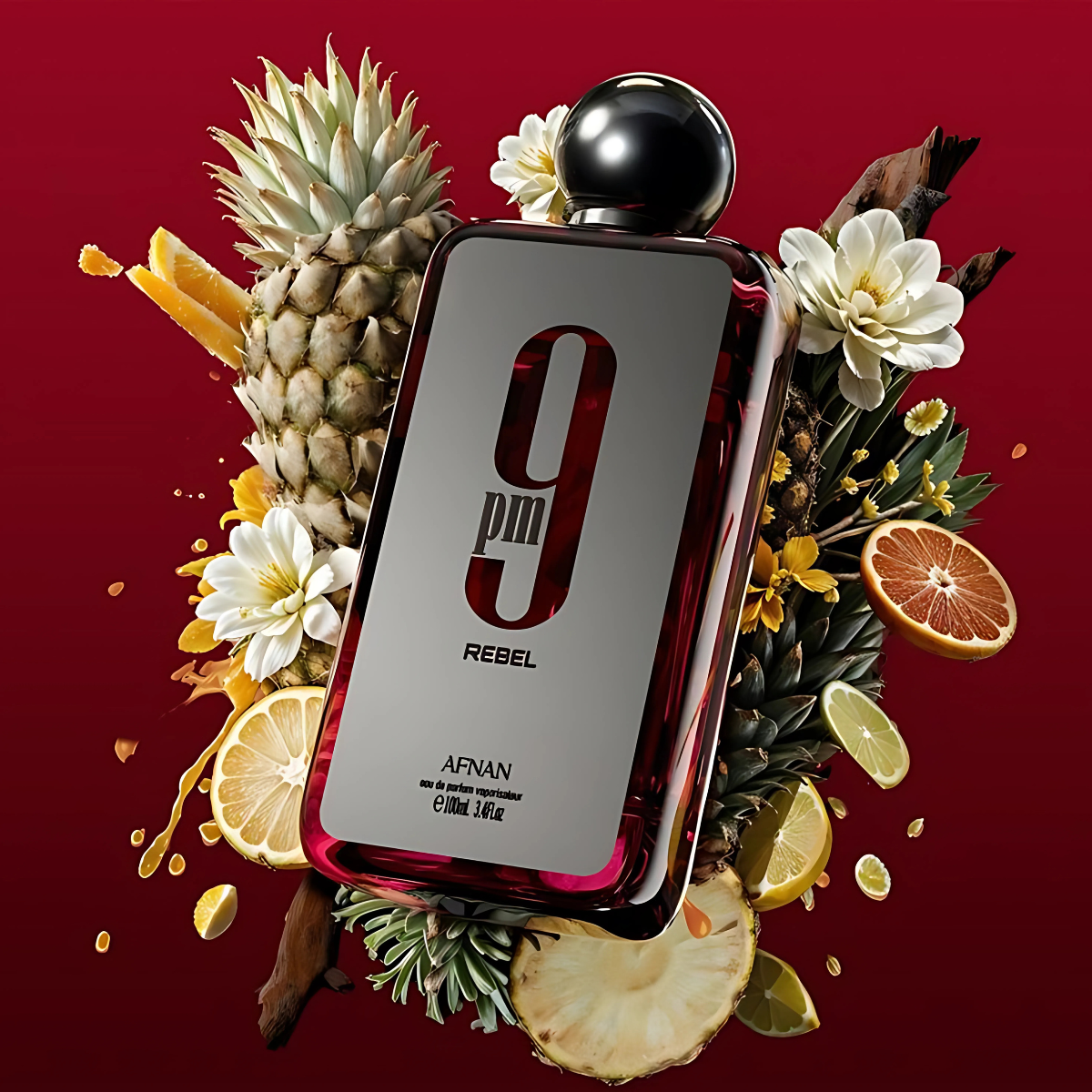 9 Pm Rebel Afnan Eau De Parfum 100ml Unisex