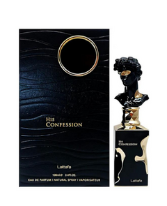 His Confession Lattafa Eau De Parfum 100ml Masculino