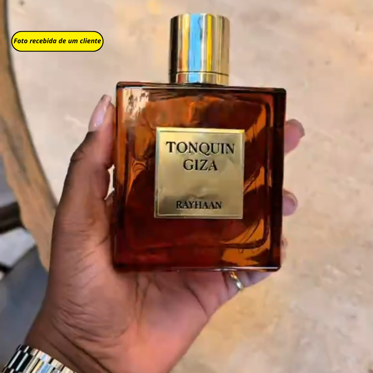 Perfume Árabe Tonquin Giza Rayhaan 100ml EDP Unissex