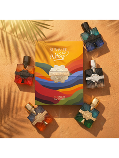 Perfume Árabe French Avenue Aromatix Summer Vibes Kit Amarelo EDP 100ml
