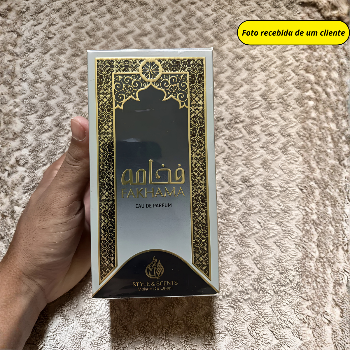 Perfume Árabe Fakhama Style & Scent 100ml EDP Amadeirado