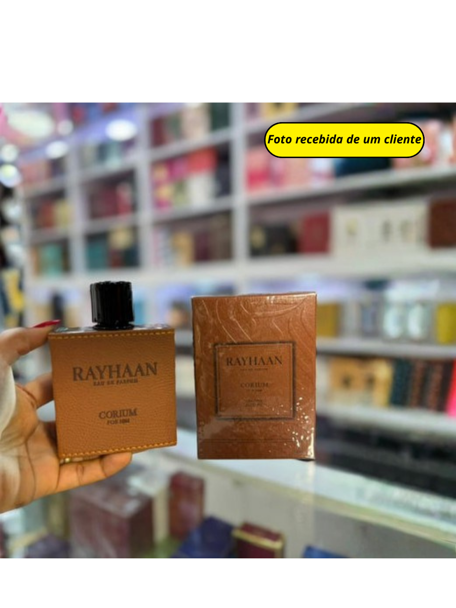 Perfume Árabe Corium Rayhaan 100ml EDP Masculino