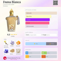 Perfume Casamorati Dama Bianca Xerjoff Edp 100ml Original